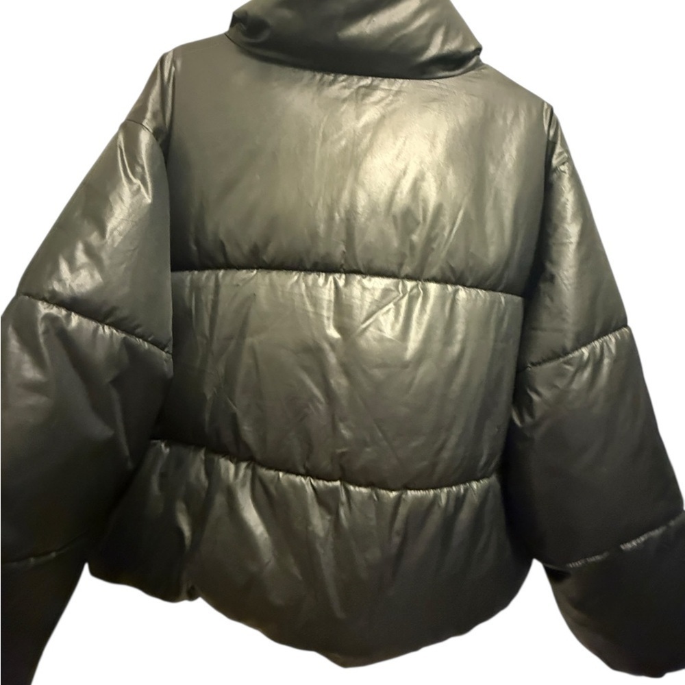 Old nevy men black Puffer Jacket in excellent condition - Picture 3 of 8
